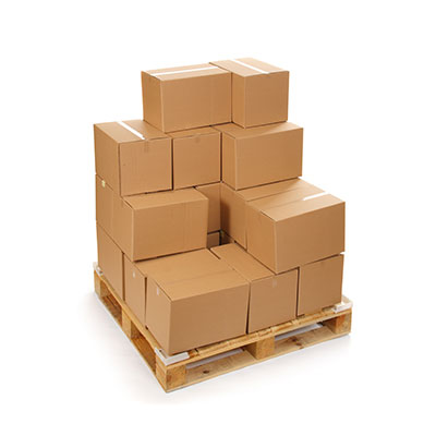 紙箱成(cheng)品堆碼